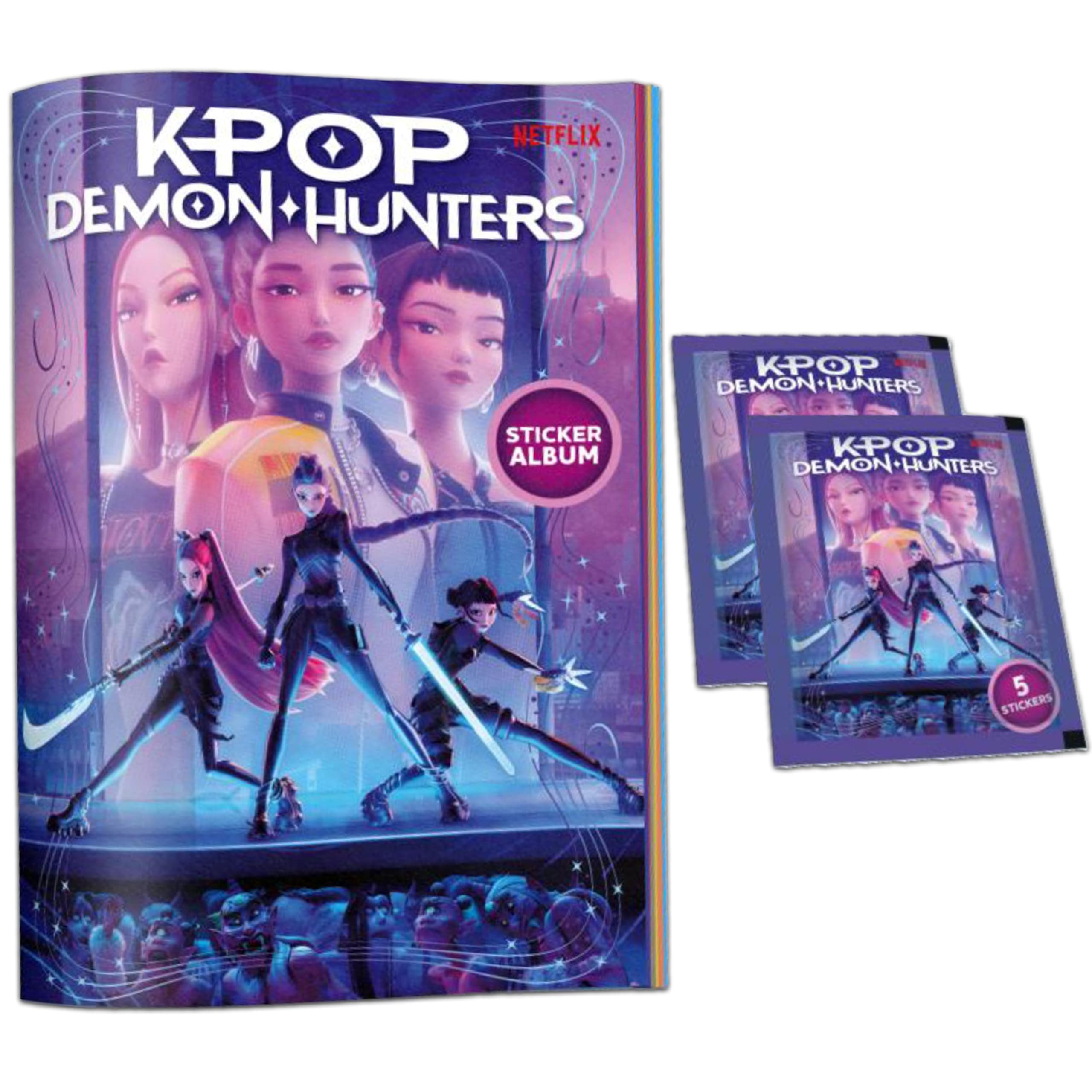 TWK60321 STICKERS K-POP DEAMON HUNTERS ALBUM