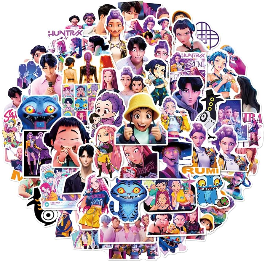 TWK60291 STICKERS K-POP DEAMON HUNTERS 2