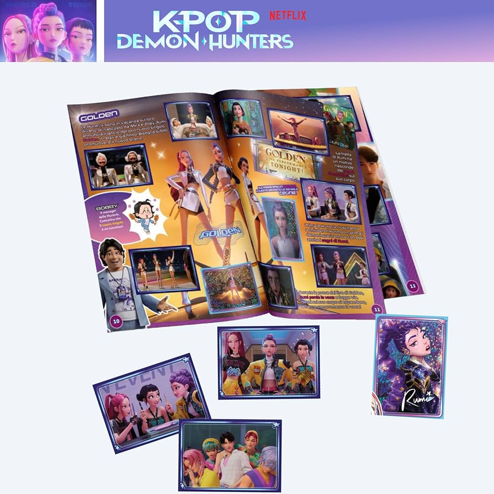 TWK60321 STICKERS K-POP DEAMON HUNTERS ALBUM 2