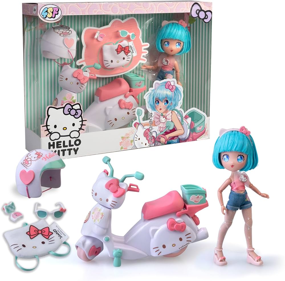 GPHK3000 HKTF3000 HELLO KITTY PRETTY PINK SCOOTER 1